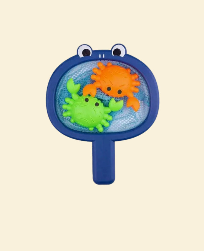 Splash attack is an ocean themed activity box for kids — net bath toy, squirt octopus, swimming turtle | Nacho Baby