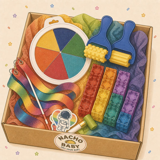Rainbow Remix Themed Toy Gift Box
